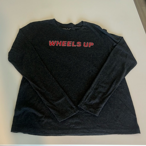 Wheels Up Long Sleeve Stretch Tee - Picture 1 of 5